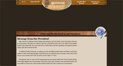 Desktop Screenshot of maharaniojima.com